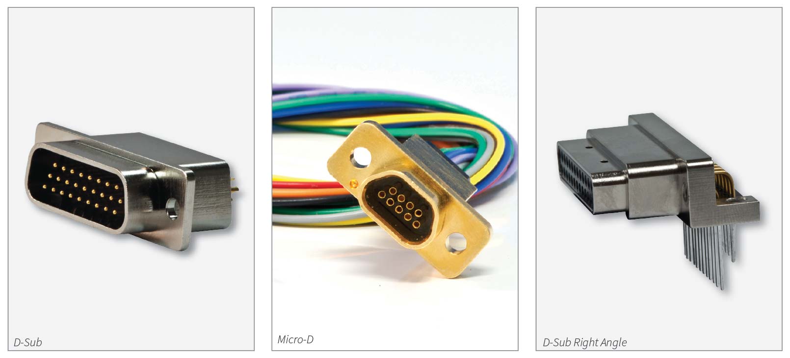D-Sub & Micro-D Connectors