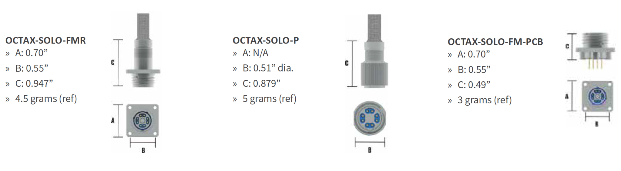 Octax-Solo-Part-Numbering